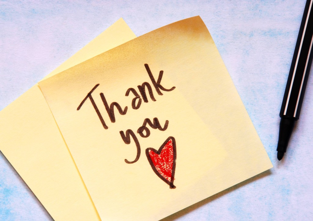 how to thank nonprofit donors