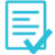 icon page with checkmark