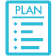 icon page with PLAN title